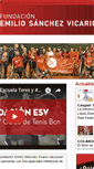Mobile Screenshot of fundacionemiliosanchezv.org